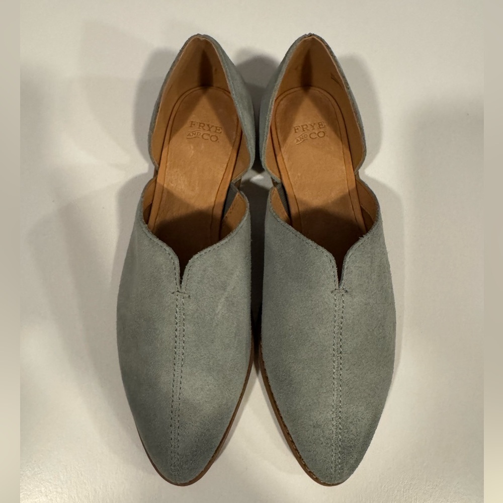 Frye & Co suede d’Orsay shoes NWOB - size 8